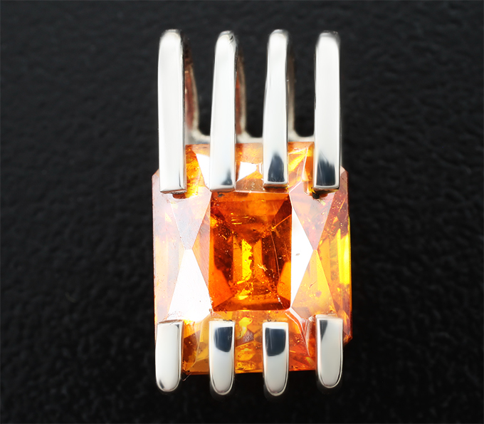 Серебро 925 Кулон со сфалеритом 7,16 карата