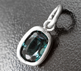 Два кулона с синими шпинелями 1,82 карата Серебро 925