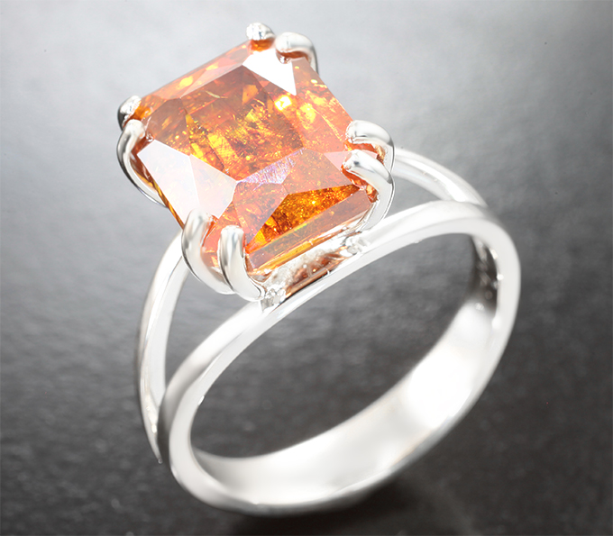 Серебро 925 Кольцо со сфалеритом 8,42 карата