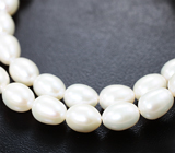 Колье с кремово-белым морским жемчугом 191,2 карата Серебро 925