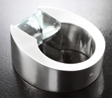 Кольцо с аквамарином 9,08 карата Серебро 925