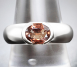 Кольцо с гранатом со сменой цвета 2,39 карата Серебро 925