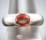 Кольцо с гранатом со сменой цвета 2,39 карата Серебро 925