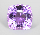 Крупный! Чистейший аметист лазерной огранки 47,35 карата