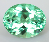 Кулон с неоново-зеленым апатитом 1,76 карата Серебро 925