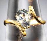 Кольцо с полихромным сапфиром со сменой цвета 1,35 карата Золото