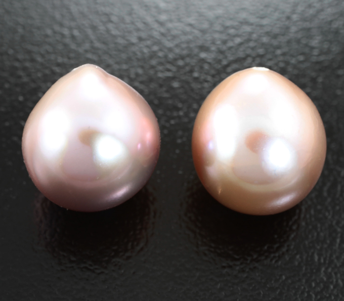 Серьги с морским жемчугом барокко 44,35 карата Серебро 925