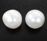 Серьги с морским жемчугом барокко 44,35 карата Серебро 925