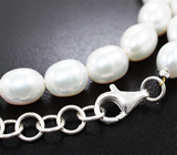 Колье с морским жемчугом 186,3 карата Серебро 925