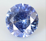 Кулон с умба сапфиром 0,53 и умбалитом гранатом 1,18 карата Золото