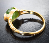 Кольцо с ярким цаворитом 2,88 карата Золото