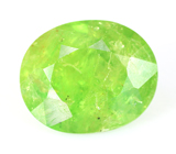 Кольцо с ярким цаворитом 2,88 карата Золото