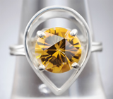 Комплект с гелиодорами 6,5 карата Серебро 925