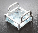 Кулон с аквамарином 4,91 карата  Золото