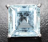 Кулон с аквамарином 4,91 карата 