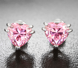 Комплект с муассанитами 4,08 карата Золото