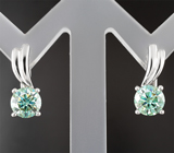 Комплект с муассанитами 4,64 карата Золото