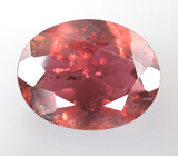 Оранжевато-красный турмалин 8,55 карата