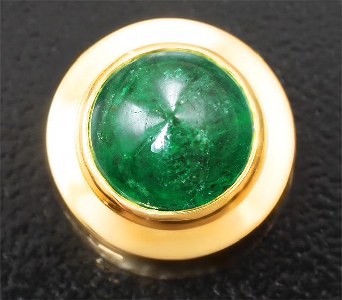 Золото Кулон с насыщенным изумрудом 1,91 карата