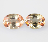 Пара андалузитов 1,17 карата