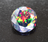 Ограненный черный опал 1,04 карата