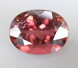 Оранжевато-красный турмалин 5,37 карата