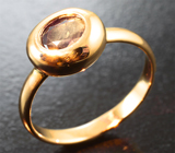 Кольцо с уральским александритом 0,65 карата Золото