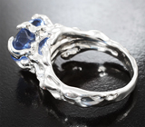 Комплект с флюоритами со сменой цвета 6,53 карата Серебро 925