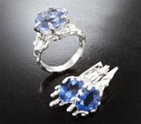 Комплект с флюоритами со сменой цвета 6,53 карата