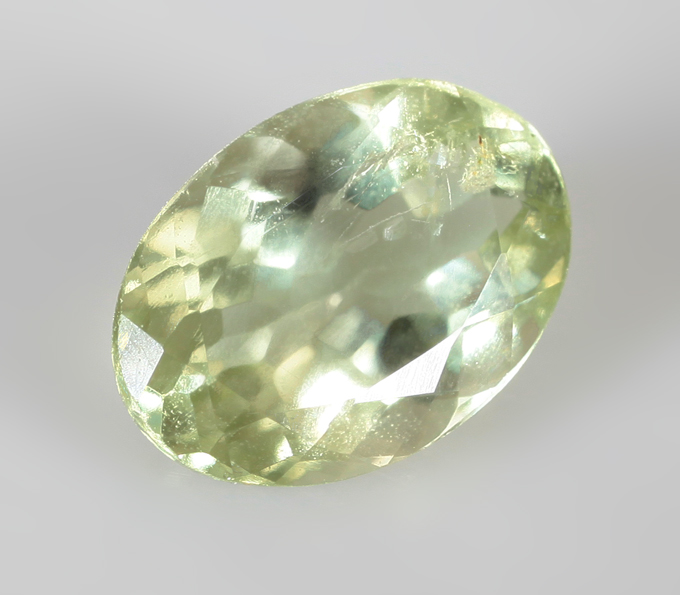 Редкий цвет! Зелено-желтый берилл 0,49 карата