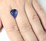 Крупный насыщенный танзанит 6,71 карата