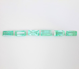 Кольцо с уральскими изумрудами 1,24 карата