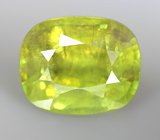 Желтовато-зеленый сфен 2,64 карата