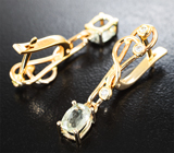 Комплект с диаспорами 2,42 карата и бриллиантами