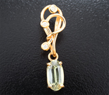 Комплект с диаспорами 2,42 карата и бриллиантами