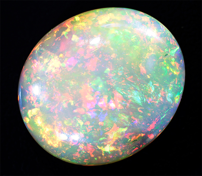 Топовое качество! Крупный кристаллический эфиопский опал 10,1 карата