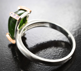 Комплект с уральскими диопсидами 7,36 карата и аметистами