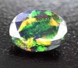 Ограненный черный опал 1,56 карата