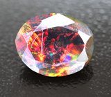 Ограненный черный опал 1,67 карата