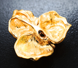 Комплект с уральскими демантоидами 2,33 карата