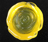 Браслет с резным огненным опалом 14,84 карата