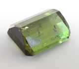 Крупный зеленый турмалин 7,51 карата