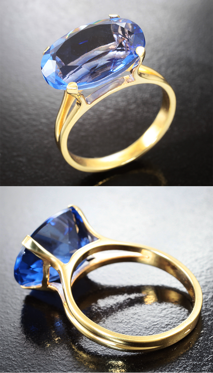 Комплект с флюоритами со сменой цвета 27,99 карата