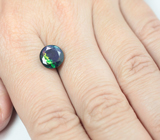 Ограненный черный опал 1,99 карата