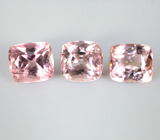 Набор из 3 турмалинов 5,95 карата