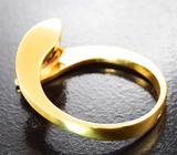 Кольцо с оранжевым цирконом 2,29 карата Серебро 925