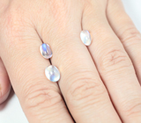 Набор из 3 лунных камней 4,03 карата