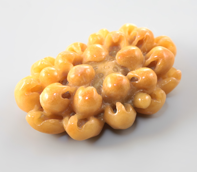 Крупный резной желтый нефрит 86,16 карата