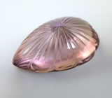 Чистейший крупный резной аметрин 23,62 карата