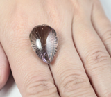 Чистейший крупный резной аметрин 23,62 карата